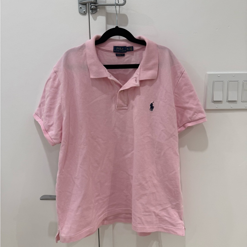 Ralph Lauren women’s  Soft Pink Polo Shirt